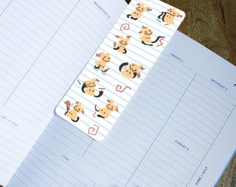 Mimikyu Bookmarks ,, Little Pocket Ghost Monster Stationery
