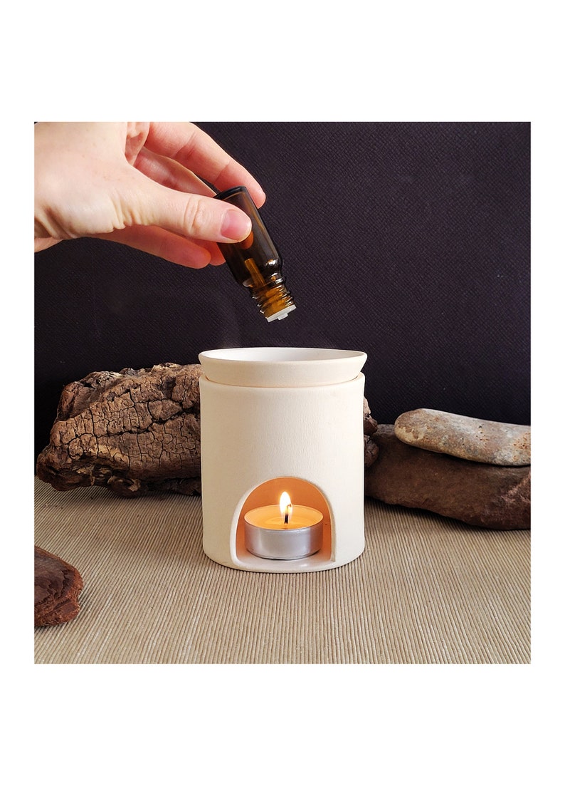 Essential Oil Burner Candle Lantern & Sage Burner in One Etsy