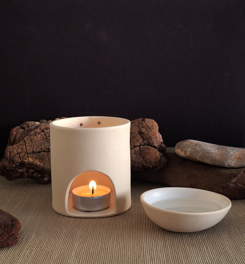 Essential Oil Burner Candle Lantern & Sage Burner in One Etsy