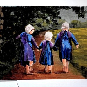 Carton de correspondance plié « Emma, Jane et Sara »