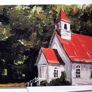 Carton de correspondance plié « Crescent Hill Baptist »