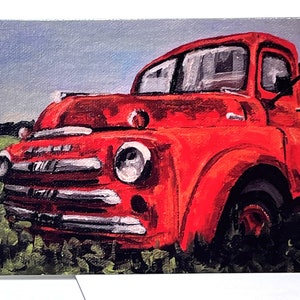 Carnet de correspondance vierge « Fargo en rouge »