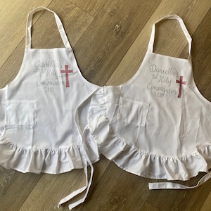 Communion Dress Apron, Communion After Wear, Communion Dress