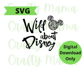 Salvaje sobre Disny SVG, Animal Kingdom SVG, Animal Print SVG