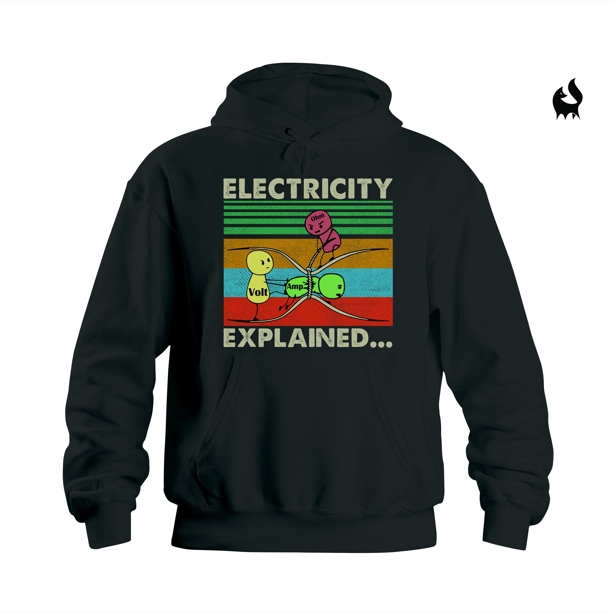 Electricity Explained...electric Funny Ohm Volt Amp Electrical - Etsy