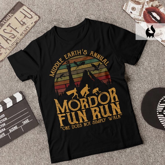 Mor Dor Funr Run One Does Not Simply Walk Shirt Mor Dor Funr Run One Does Not Simply Walk Shirt