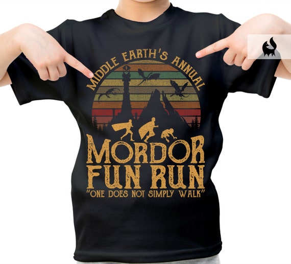 Mor Dor Funr Run One Does Not Simply Walk Shirt Mor Dor Funr Run One Does Not Simply Walk Shirt