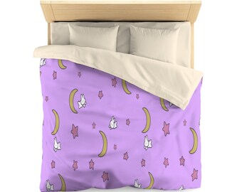 anime duvet cover etsy