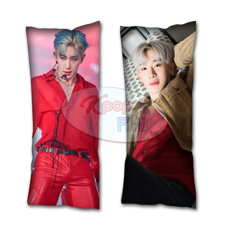 Kpop Monsta X We Are Here Wonho Body Image of Body pillow | Voltron merch