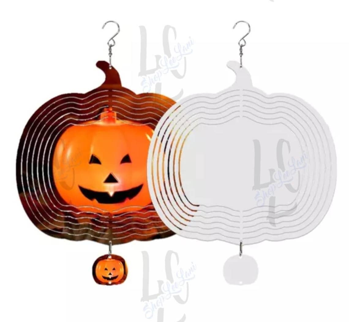 10'' Round Sublimation Blank Wind Spinner outdoor Etsy