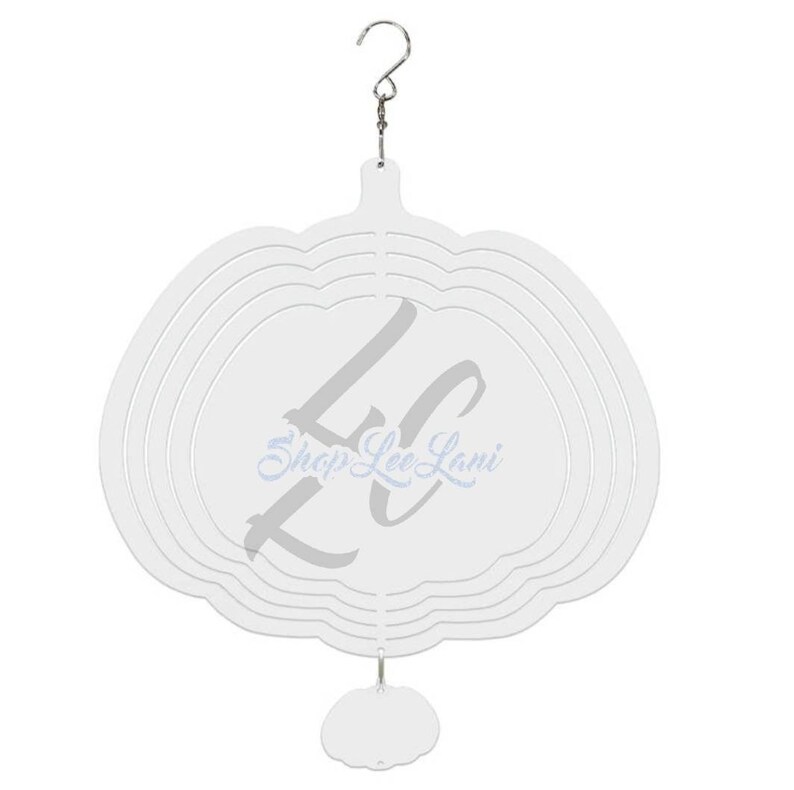 10'' Round Sublimation Blank Wind Spinner outdoor Etsy
