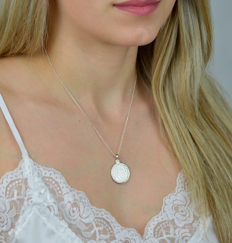 greek necklace greek jewelry statement necklace layered necklace coin necklace phaistos disc necklace dainty necklace disc necklace
