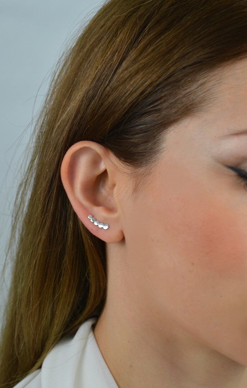 Ear climber silver Clearance