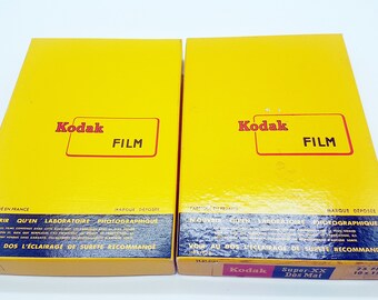 2 x 25 sheets of Kodak Super - XX Dos Mat sheet film 10 x 15 cm unopened