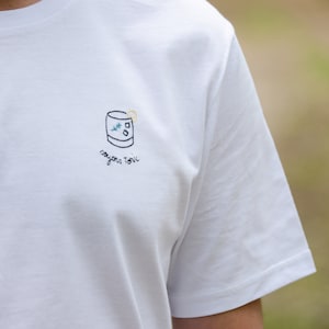 T-shirt brodé main Gin Tonic