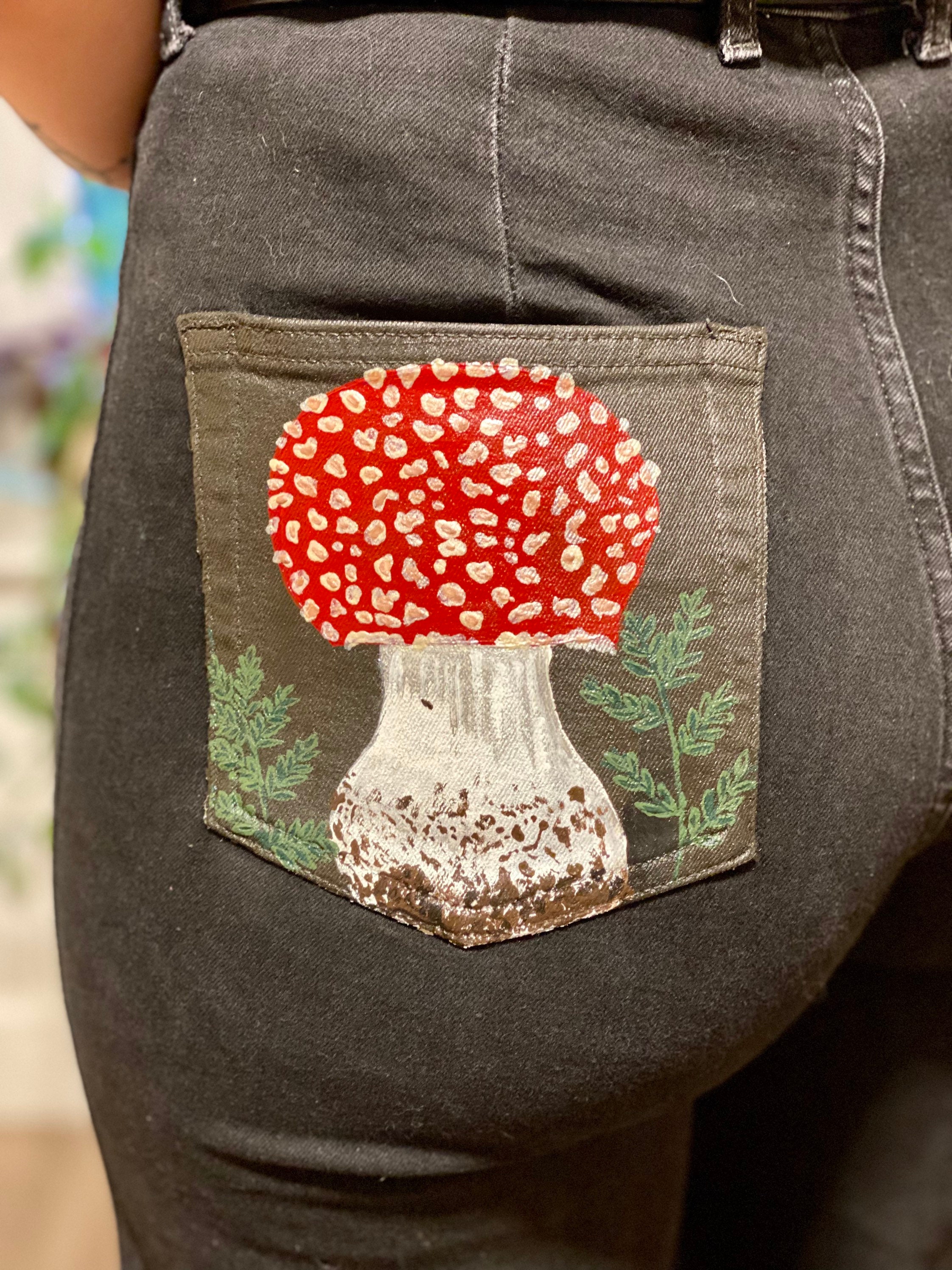 Mushroom Pants | Etsy Ireland