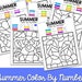 6 Summer Color by Number| Summer-themed Color by Number| Beach ...