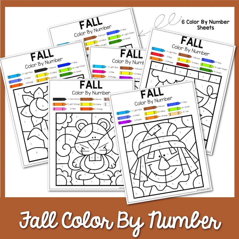 Color by Number - Etsy UK
