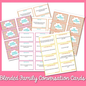 Más de 50 temas de conversación para familias ensambladas, preguntas para fortalecer los vínculos familiares, tarjetas de conversación para familias ensambladas y preguntas para romper el hielo para familias ensambladas