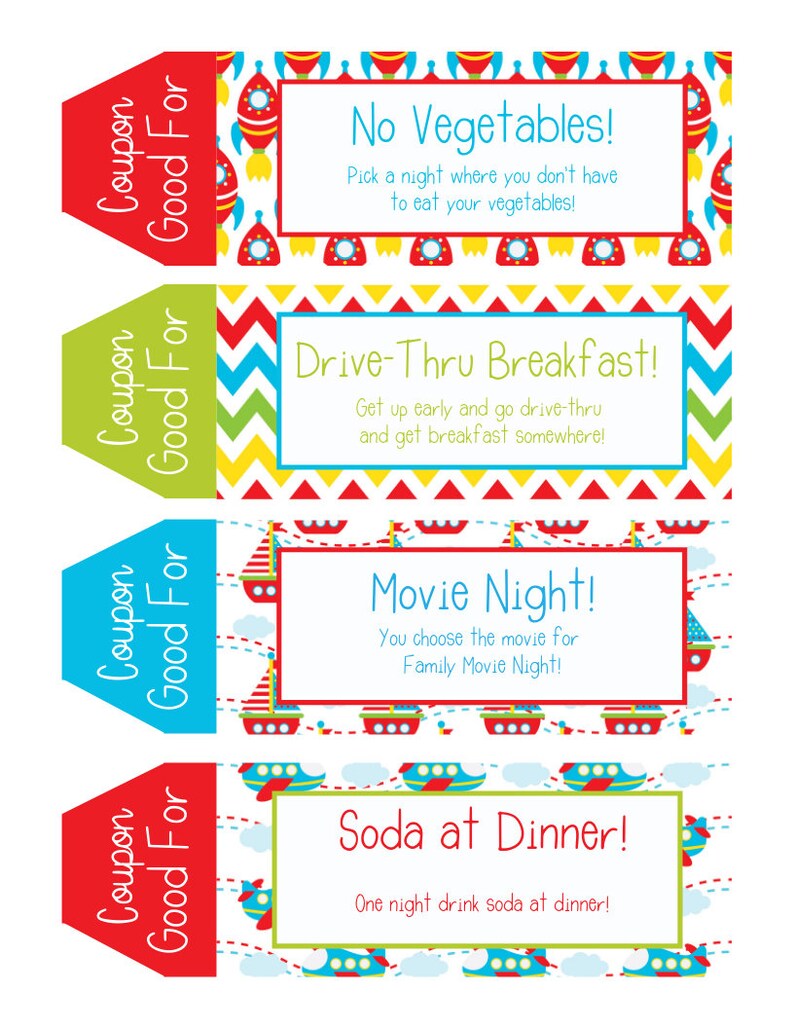 Printable Promotions