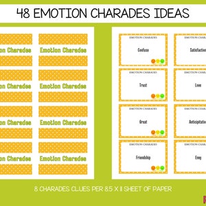 Emotion Charades | Feelings Charades | Feelings Charades | Classroom ...