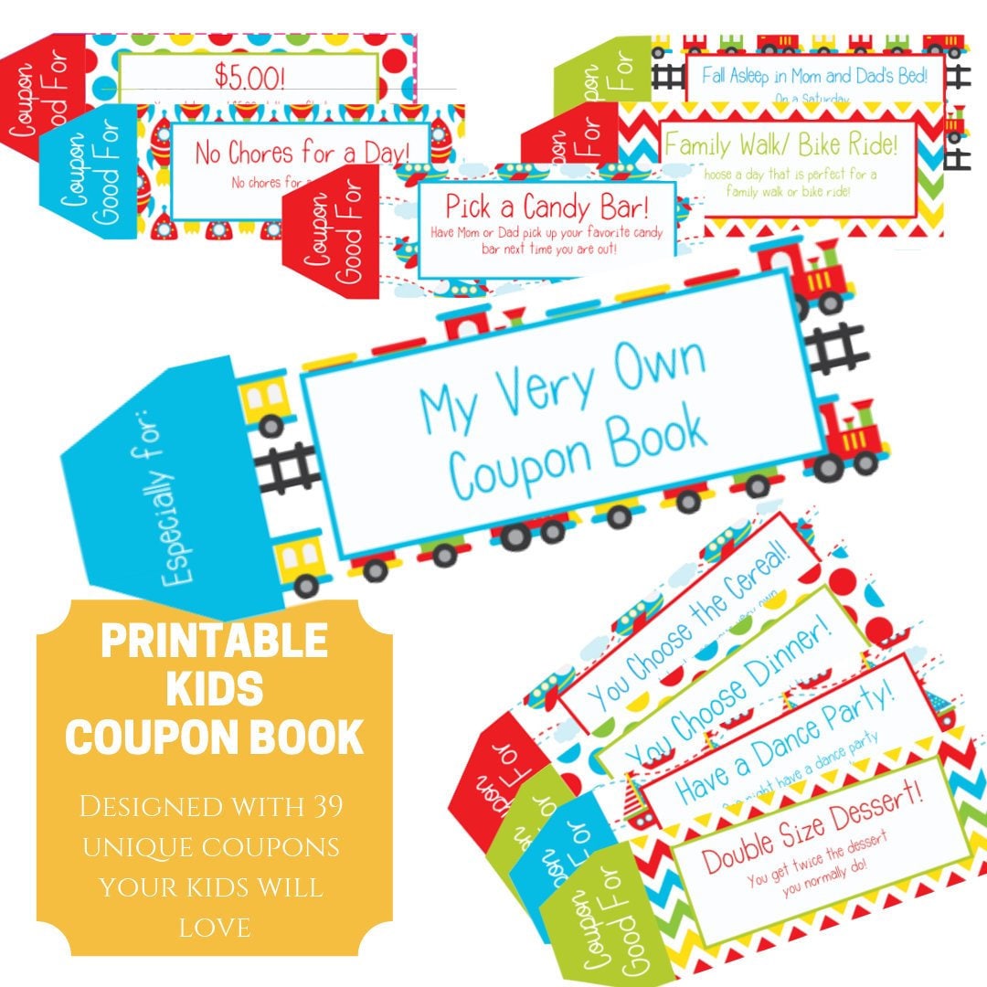 kids-coupon-book-39-printable-coupons-for-kids-gifts-for-etsy
