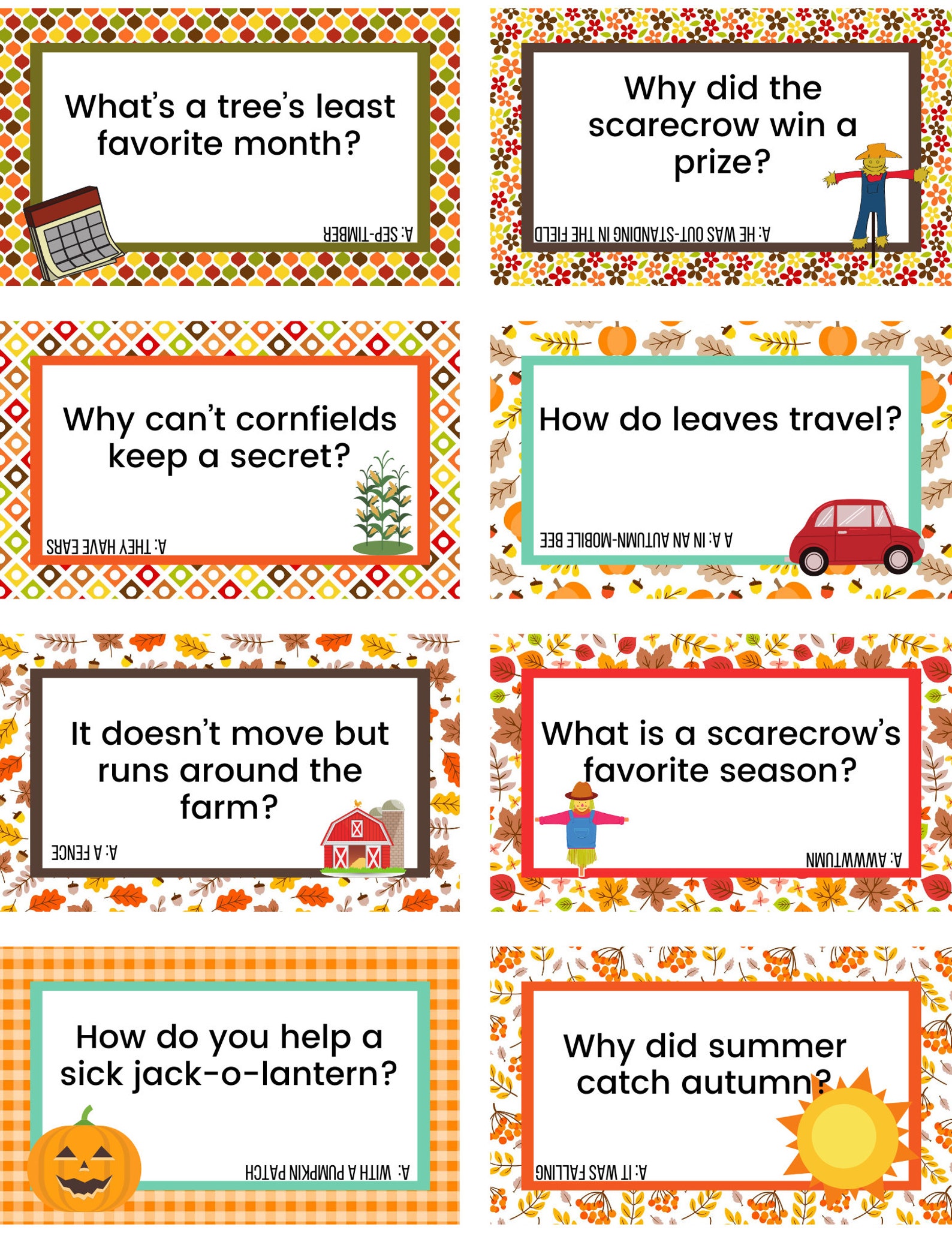 Fall Lunch Box Jokes For Kids Free Printable Download vrogue.co