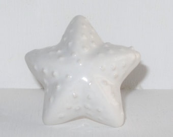 Starfish Ceramic Decorative Knobs - Furniture Pulls - Large Hardware- Furniture Hardware - Price is per knob