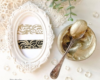 Pâte texturée bijou Golden Dust Art Extravagance - 1 pot de 100 ml