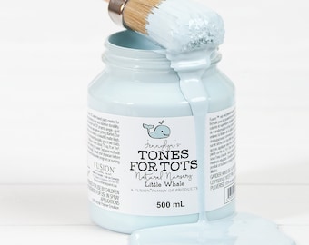 Little Whale Blue Mineral Furniture Paint - Tones for Tots - 500 ml
