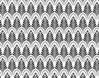 Decorazione a ventaglio armoniosa da strofinare - Arte per mobili (24″x35″)