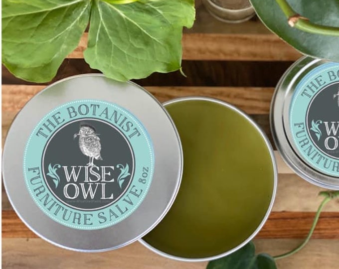 The Botanist Furniture Salve by Wise Owl Furniture Sealer Rehydrates
