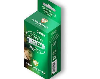 Staalmeester Microfelt Roller - Flawless Smooth Paint Finish - Furniture Roller - Paint Roller
