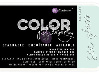 Color Philosophy Permanent Ink Pad - Waterproof, Acid-Free