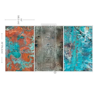 LIMITED EDITION Rustic Romance - 3 pack Decoupage Decor Tissue Paper - Redesign Decoupage Paper - 19.5&quot; x 30&quot; each sheet