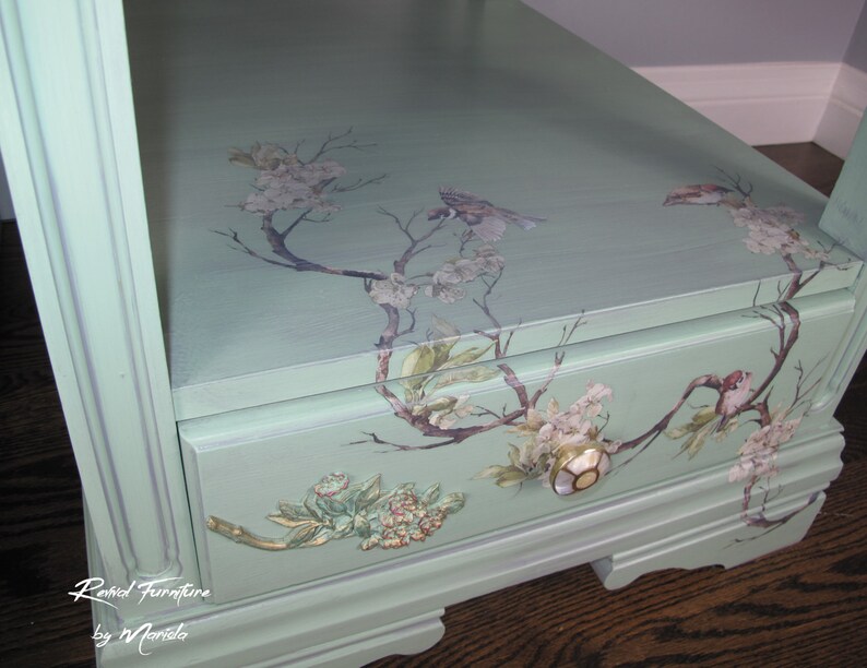 Blossom Flight Redesign by Prima Decor Transfer Rub on Etsy