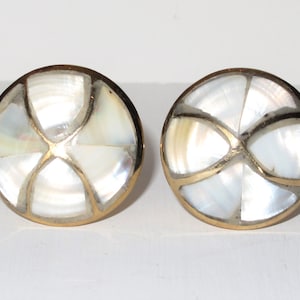 Infinity Mother of Pearl Decor Knob - Dresser Pull - Decorative Furniture Hardware- Price is per knob
