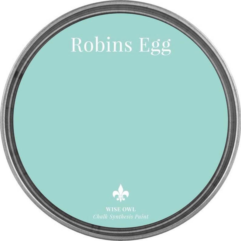 CSP - Robins Egg - Wise Owl Synthesis Paint - Zero VOC - Non Toxic Paint - Chalk Mineral Paint - Up to 80 square feet coverage bild 3