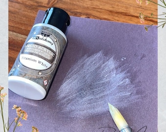 Farba akrylowa w płynie Titanium White – Art Alchemy, Prima (1 uncja płynu)