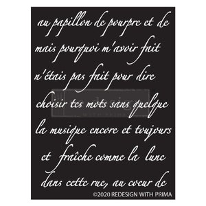 Pochoir décoratif papillon en plastique reDesign - Pochoir pour meubles - Pochoir mural - 9 po x 13,5 po