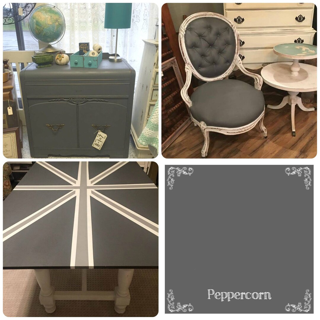 CSP Peppercorn 32oz Quart Wise Owl Chalk Synthesis Paint Zero VOC Furniture Paint Non Toxic