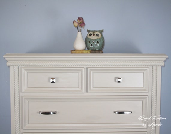 Wise Owl Paint LIMESTONE, Pint Size White Furniture Paint, Chalk Style  Paint 