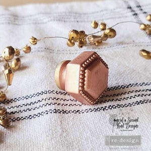 Imperial Pearl-knopvorm - CeCe-knopvorm - siliconen hardwarevorm; Keukenbeslag - Voedselvorm - 1 knop - Inclusief bevestigingsmateriaal