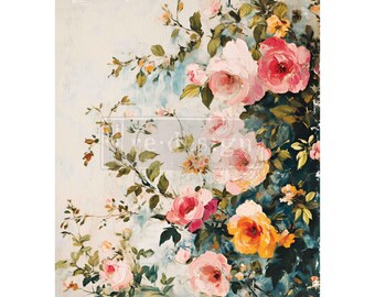 Blush Symphony Decoupage Paper - reDesign A3 Fibre Tissue (11.7" x 16.5")