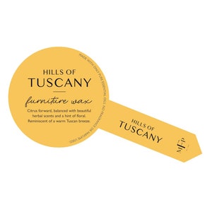 Hills of Tuscany - Fusion Mineral Paint Decor Wax - Accent Wax for Furniture - Easy to Apply, Adds Depth & Shine - Perfect for DIY Projects