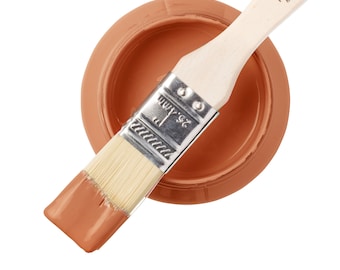 Iron Clay Fusion Mineral Paint: Matte Terracotta Furniture Paint