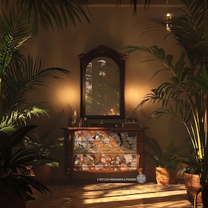 Pheasants & Peonies Furniture Transfer - reDesign Rub-on Decor Image (24&quot; x 35&quot;)