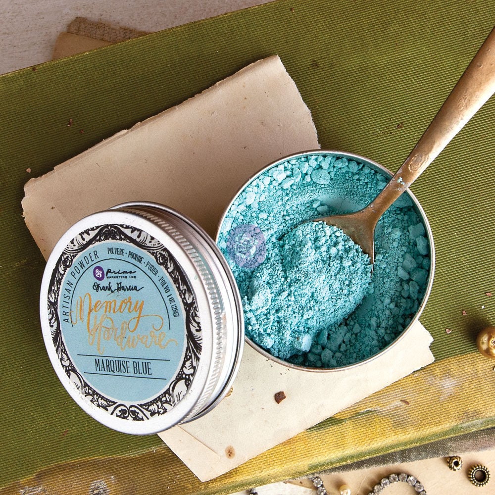 Memory Hardware Artisan Powder: Vintage Mixed Media Resin Powder (1oz ...