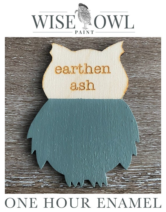 OHE Earthen Ash One Hour Enamel Paint Wise Owl Paint Etsy Canada