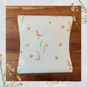 Flying Butterflies -  Self Adhesive Drawer Liners - Drawer Adhesive Liners - Contact Paper - Shelf Drawer Liner - Cupboard liners